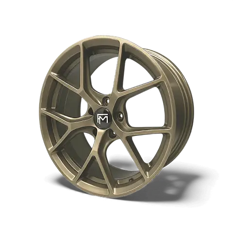 Forged Metallics FM02 Overdrive wheel, satin gold